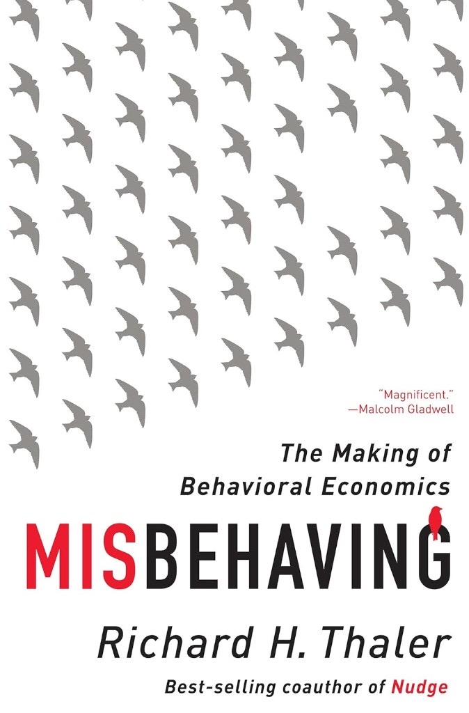 Cover of Misbehaving by Richard H. Thaler